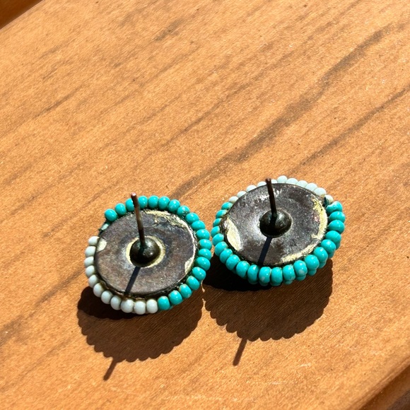 Handmade beaded earrings - Picture 4 of 4
